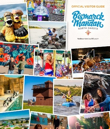 cover of the BisMan CVB Visitor's Guide