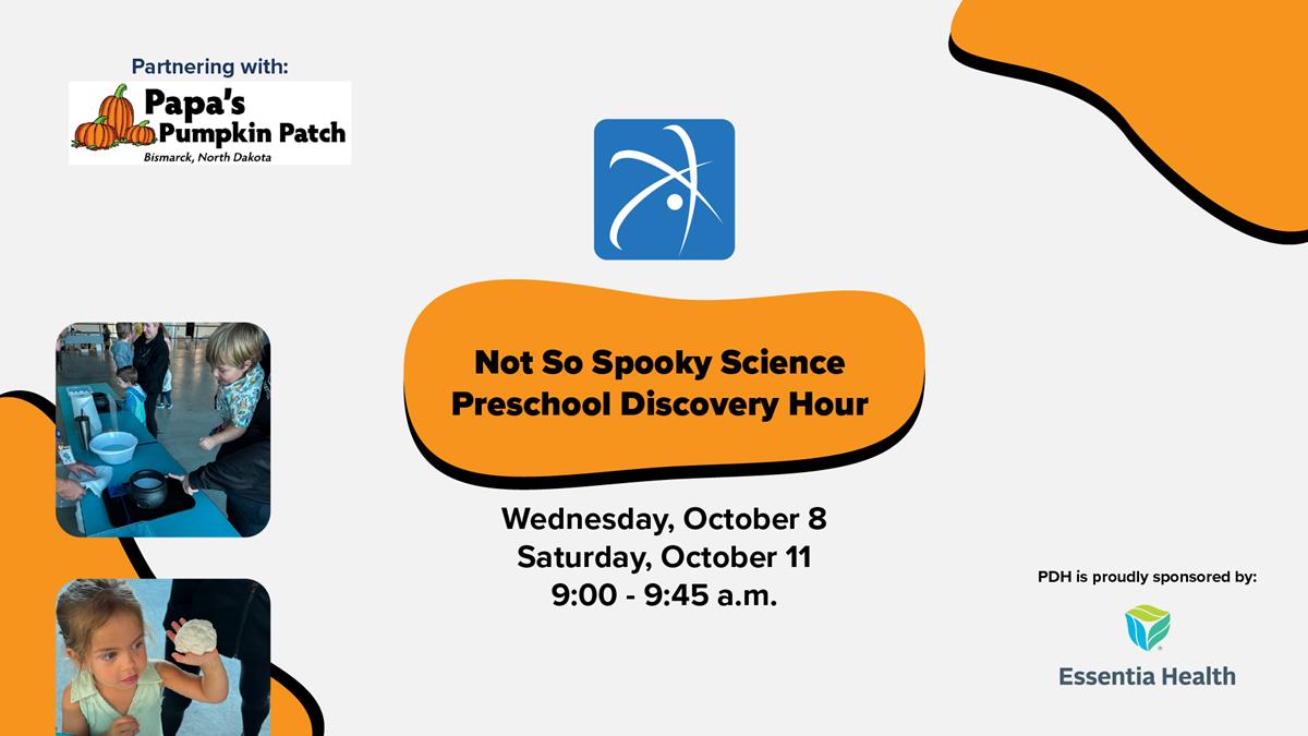 Not So Spooky Science Preschool Discovery Hour