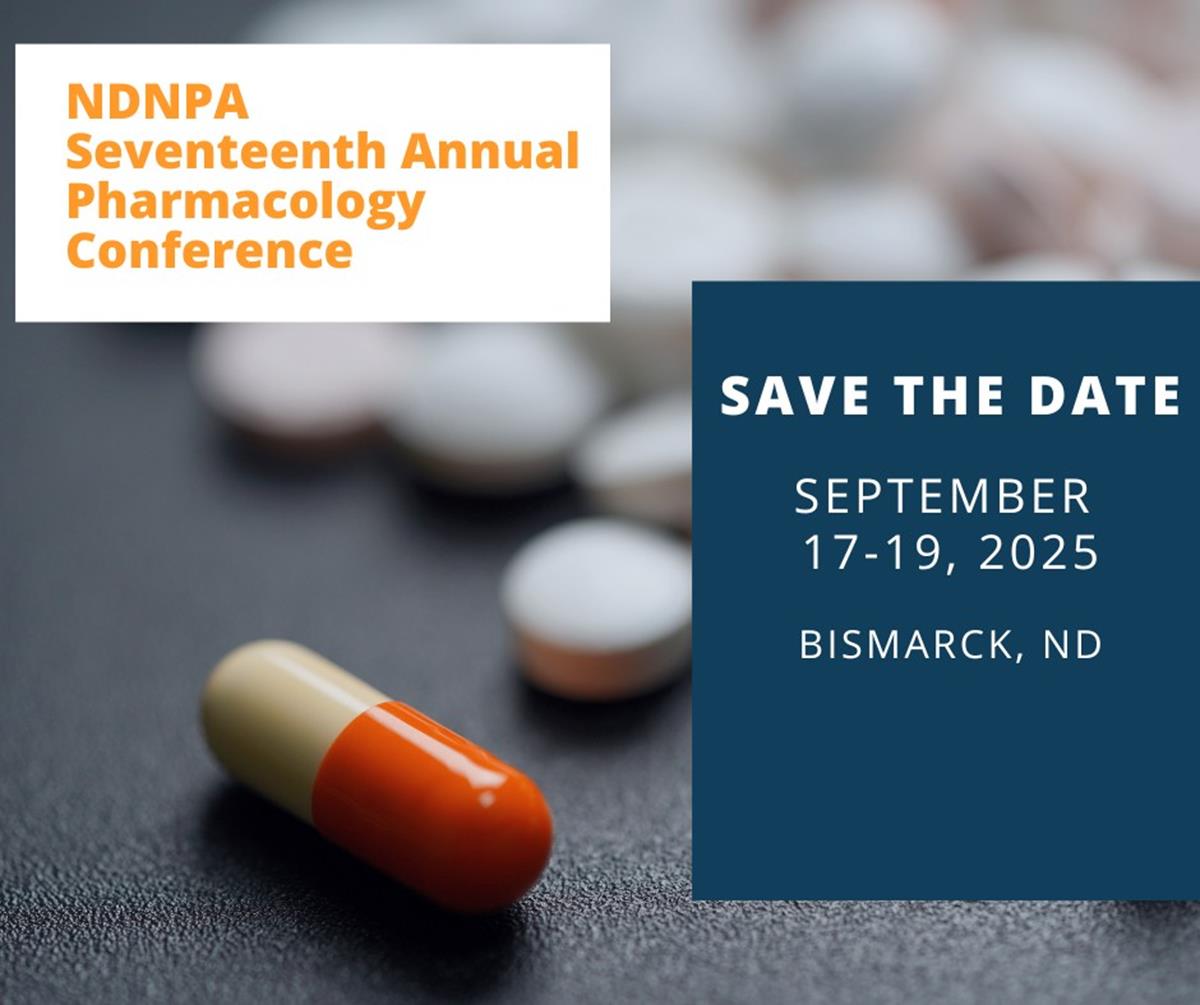 2025 NDNPA State Pharmacology Conference: SEP 17-19