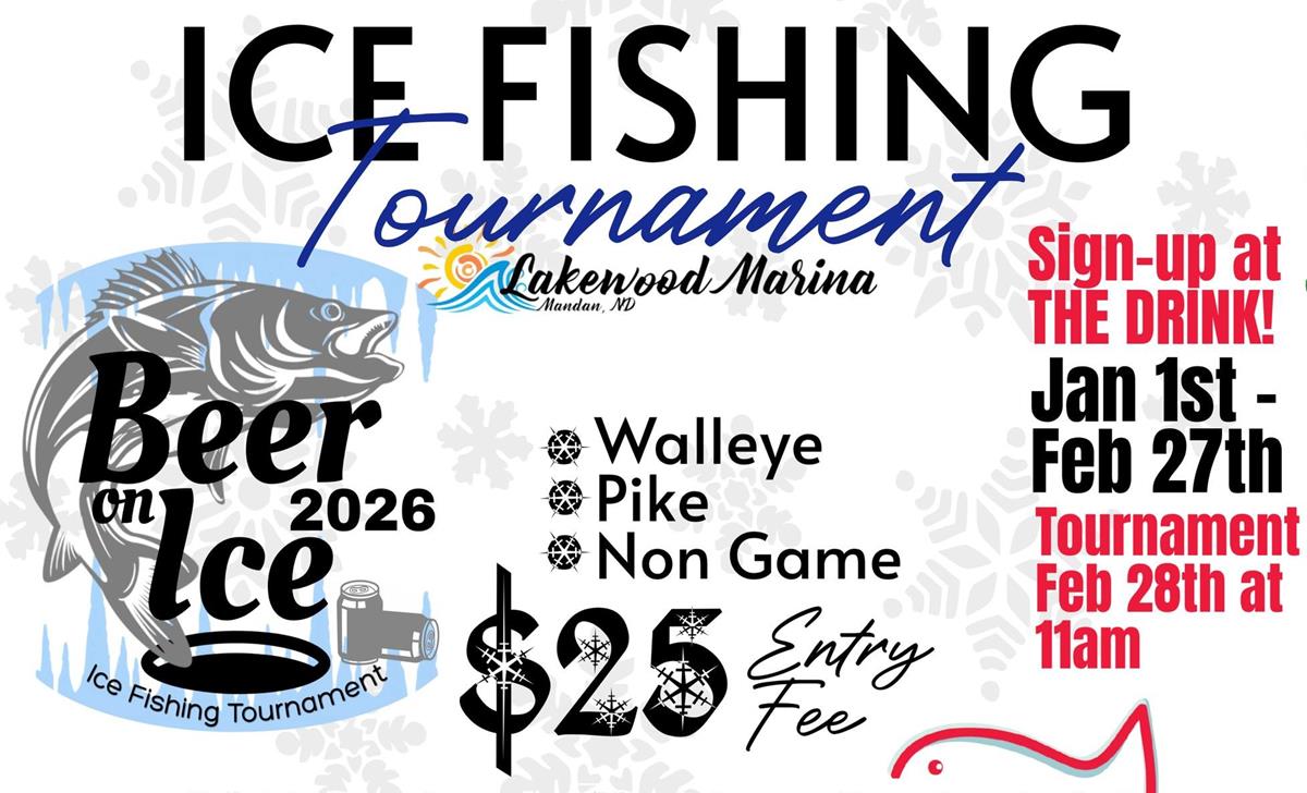 Beer on Ice Fishing Tournament 2026