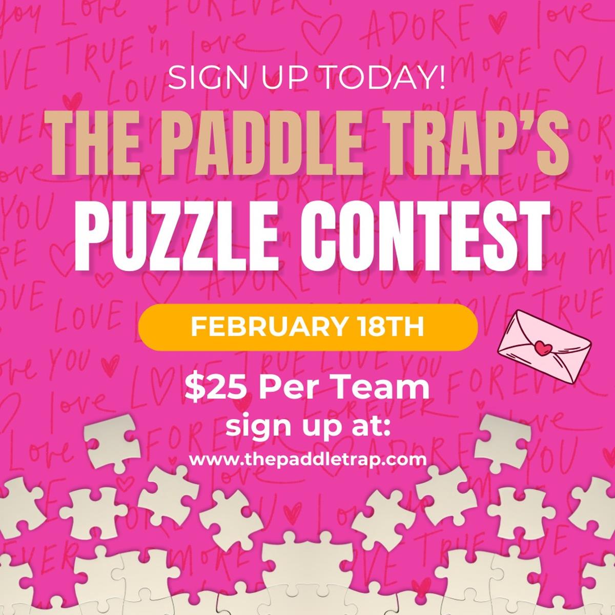 Puzzle Night at the Paddle Trap