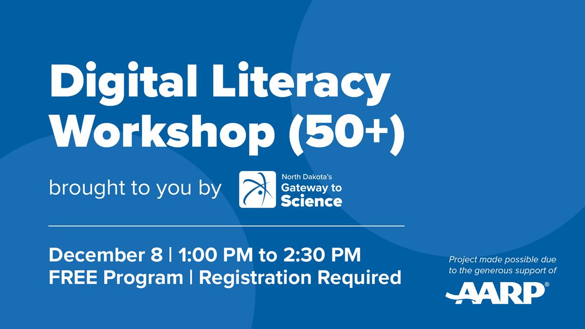 AARP Digital Literacy Workshop