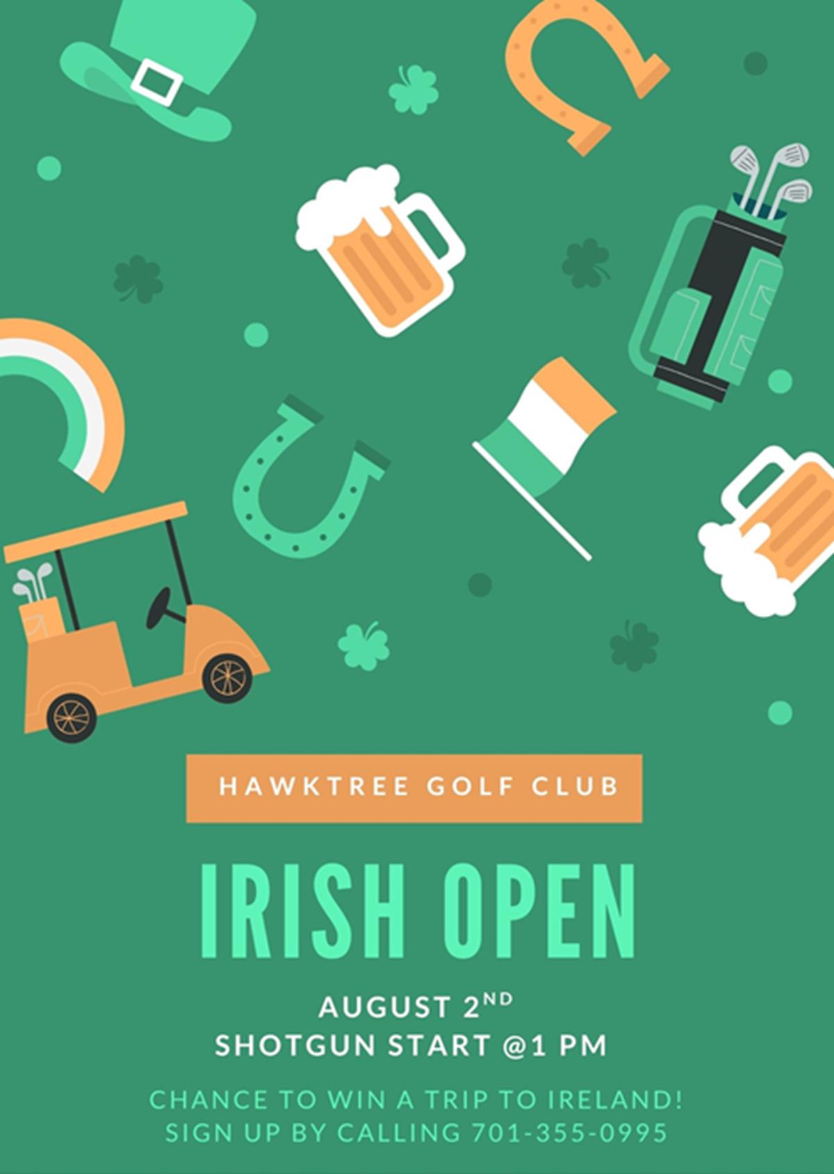 Irish Open 3-Man Scramble