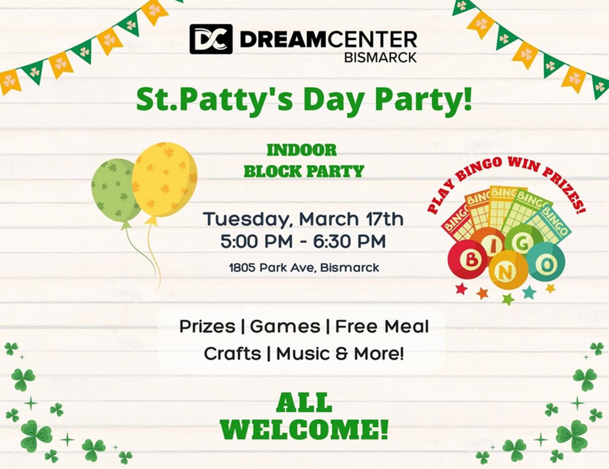 St. Patty's Day Party at the Dream Center
